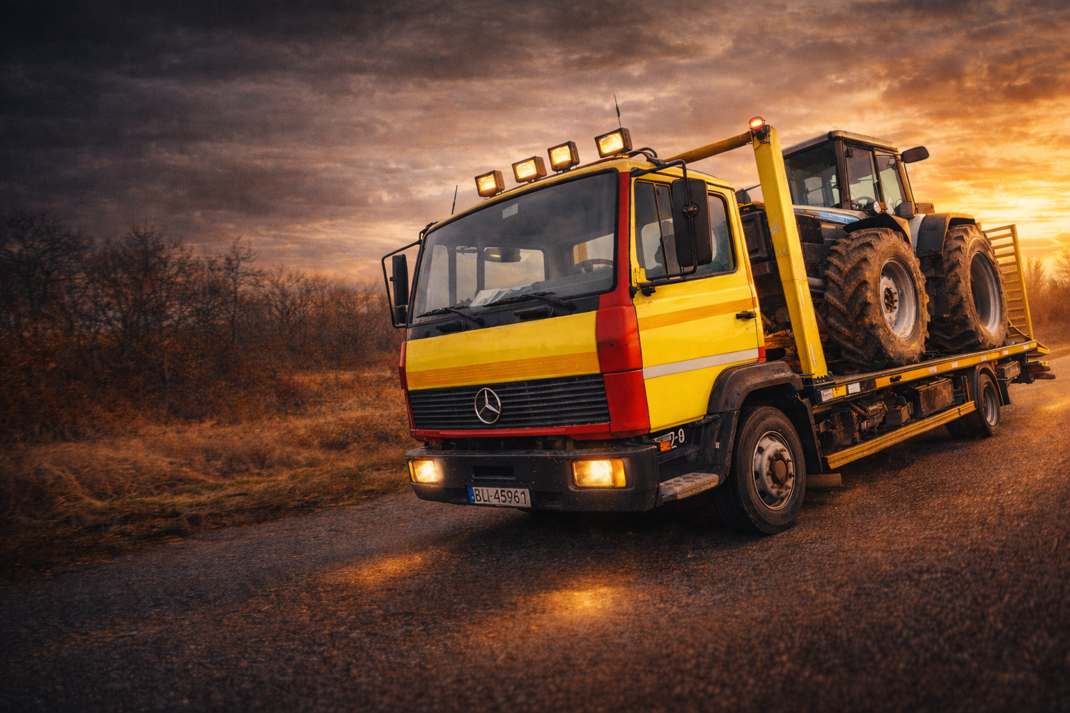 Transport maszyn i pojazdów – AGROKRAJ.PL